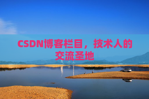 CSDN博客栏目，技术人的交流圣地